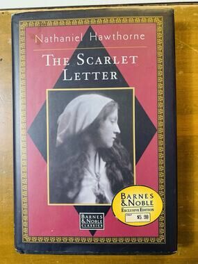 Barnes & Noble Classics hardcover edition of The Scarlet Letter by Nathaniel Haw